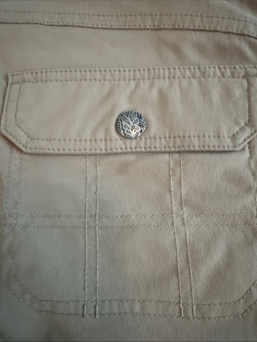 Prana Women's Khaki Cargo Convertible Pants - Picture 11 of 12